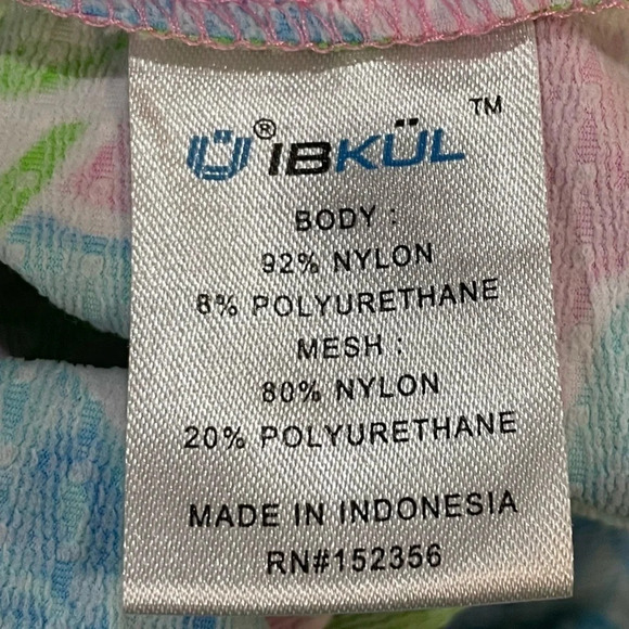 IBKUL Allison Pink Print Long Sleeve UPF 50+ Cool Feel Quick Dry size Large - Picture 6 of 12